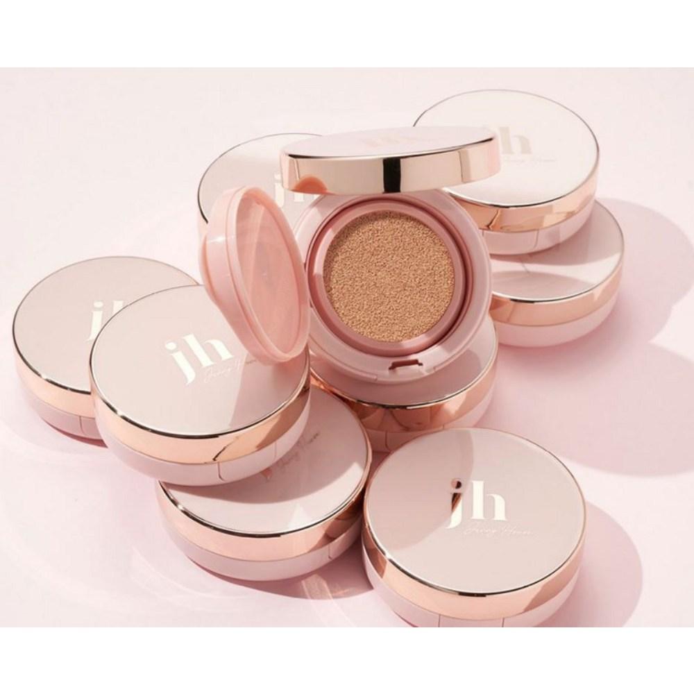 JENNY HOUSE New Ultra Fit Serum Cushion Original 12g + Refill 12g + Puff 1p, No. 23, 1 Set
