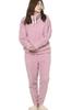 Sheep High Neck Top and Bottom Long Long Standard Long Cold Pattern 8248 [Aunii] Women's Pajamas, Boa, Tops, Pants, Set, Autumn, Winter, Setup,