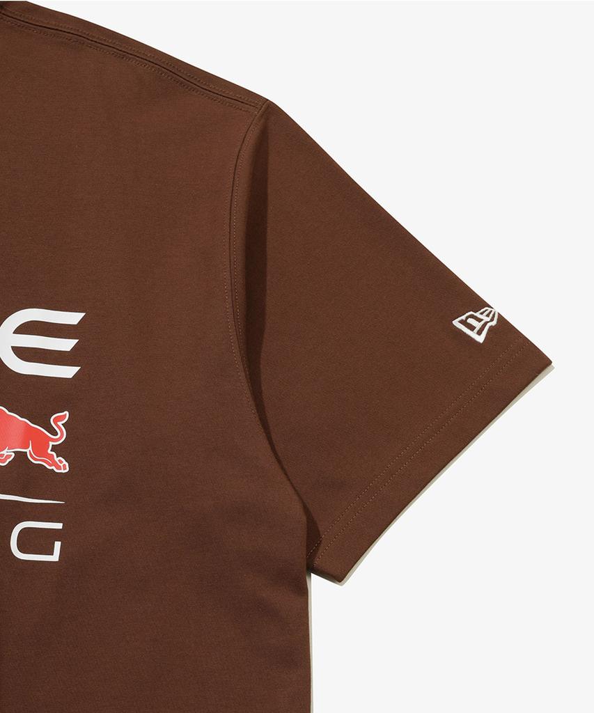 New Era Коричневая футболка с логотипом Oracle Red Bull Racing