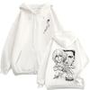 Anime Hunter X Hunter Kurapika Chrollo Lucilfer Zipper Hoodies Men Women Clothing Oversized Fleece Zip Up Hooded Sweatshirt Coat
