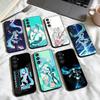 H-Hatsune Аниме Мику Чехол для телефона Для Samsung Galaxy A73,A72,A71,A70,A53,A52,A51,Другие Мягкий Черный Корпус