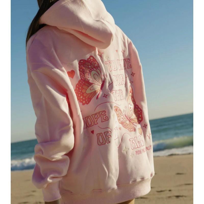 2026 Winter Unisex Hoodie Graphic Print Loose Fit Streetwear Sweatshirt
