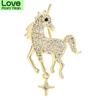 Звезда единорог броши для женщин мужчин изысканный сказочный конь высокое качество милый вечерние офисные броши булавки подарки