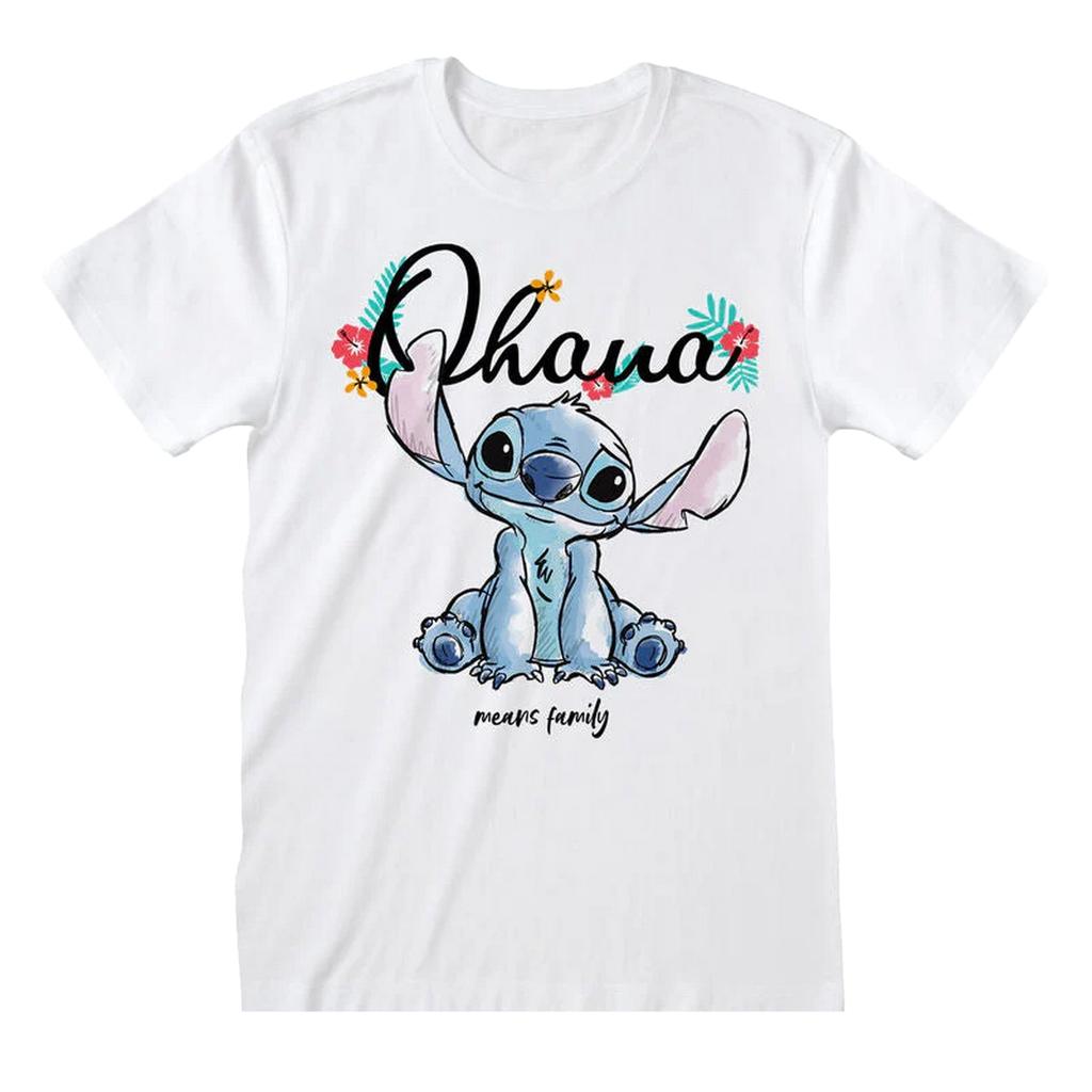 Lilo & Stitch Unisex Adult Ohana Means Family T-Shirt
