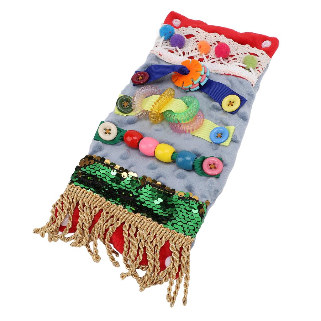 Elderly Sensory Toys Pillow Anxiety Relief Dementia Sensory Arm Pillow Wrist Cuff for Alzheimer Patients