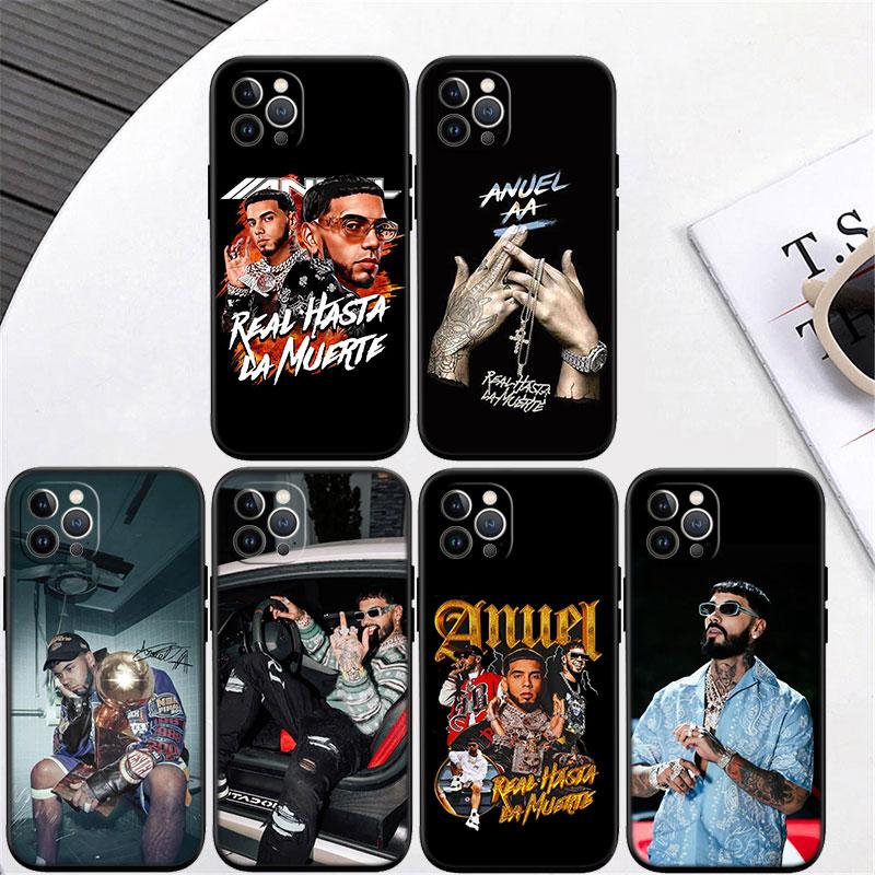 Anuel AA New High-End Cover Phone Case for iPhone SE XS XR 17 16E 12 11 Pro Max Mini Air