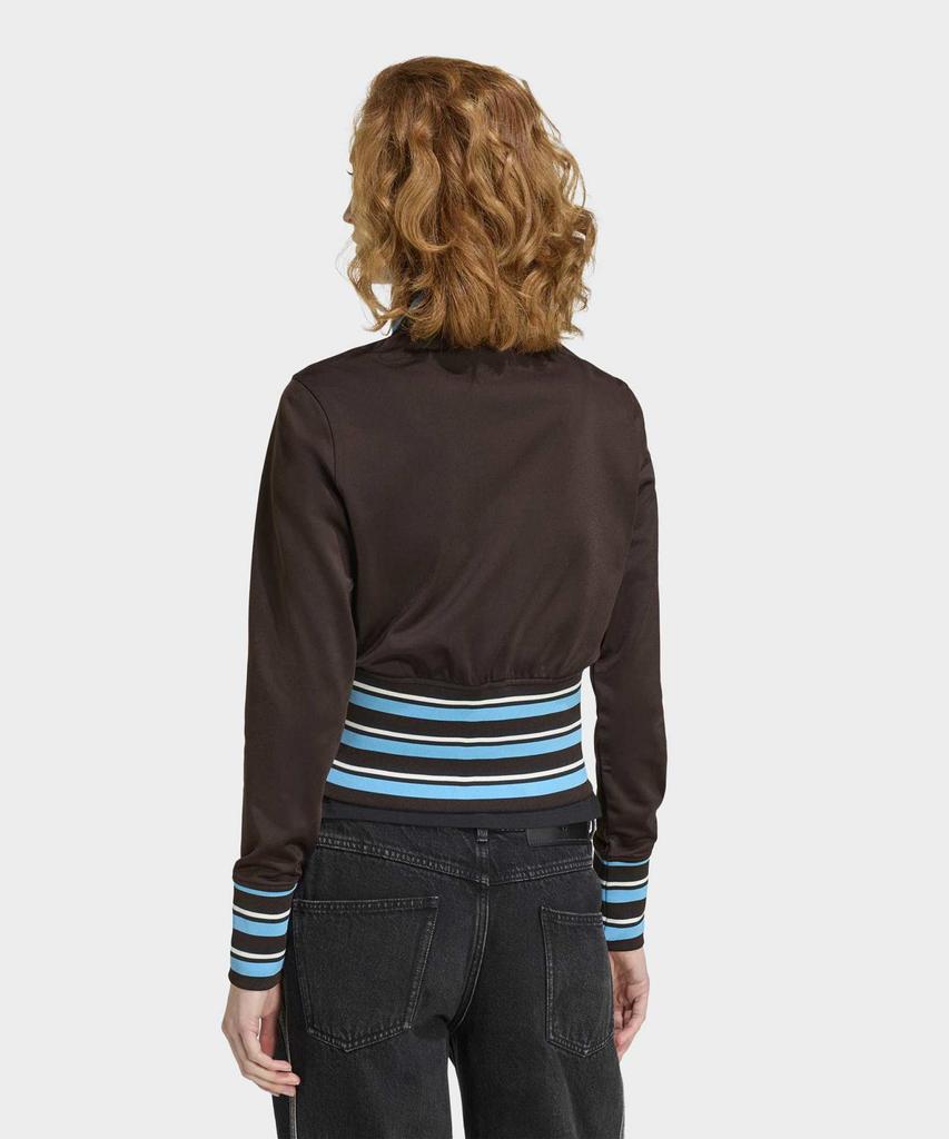 ADIDAS Vintage High Knit Rib Track Top - Aura Coffee / Kw2084