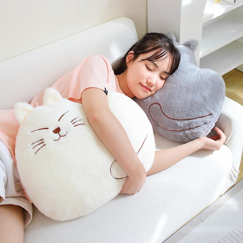 Игрушка Кот Плюшевое Животное Мягкая Кукла Мультяшный Декор Спальни Детский Подарок Милый