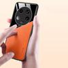 For Xiaomi 13 Ultra Protective Cover PU Leather Coated TPU+PC Phone Case with Car Mount Metal Sheet