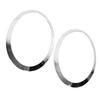 1 Pair Headlight Trim Ring Left Right 51137300631 Head Lights Bezel for Cooper F55 F56 F57