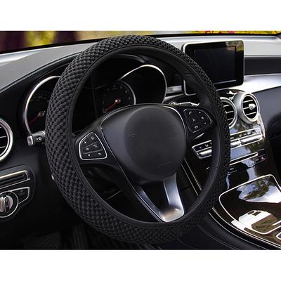 Дышащий противоскользящий чехол на руль автомобиля Автомобильные чехлы Декор Стайлинг автомобиля ADM