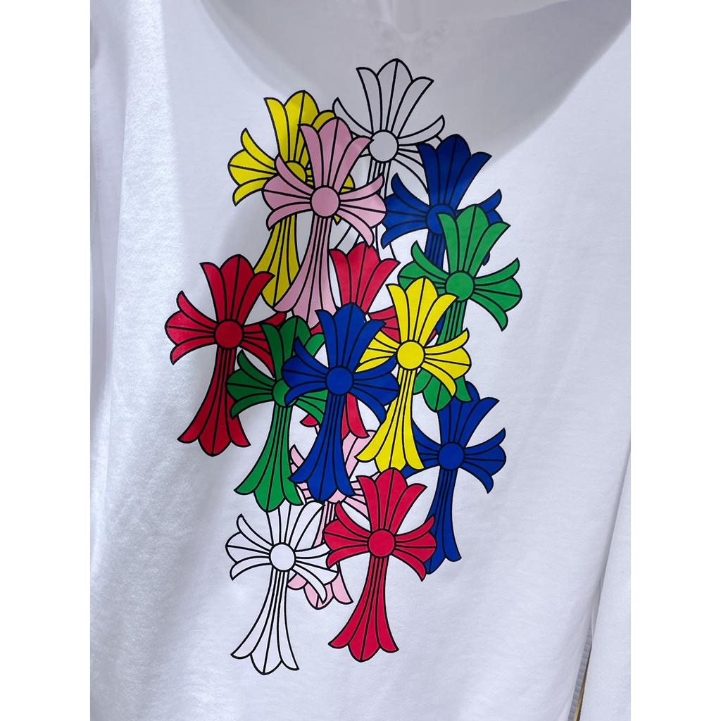 8318 CHROME HEARTS 2026 Новый Весенне-Осенний Большой Размер Тонкий Стиль Классический Стиль Худи с Капюшоном с Логотипом для Пар