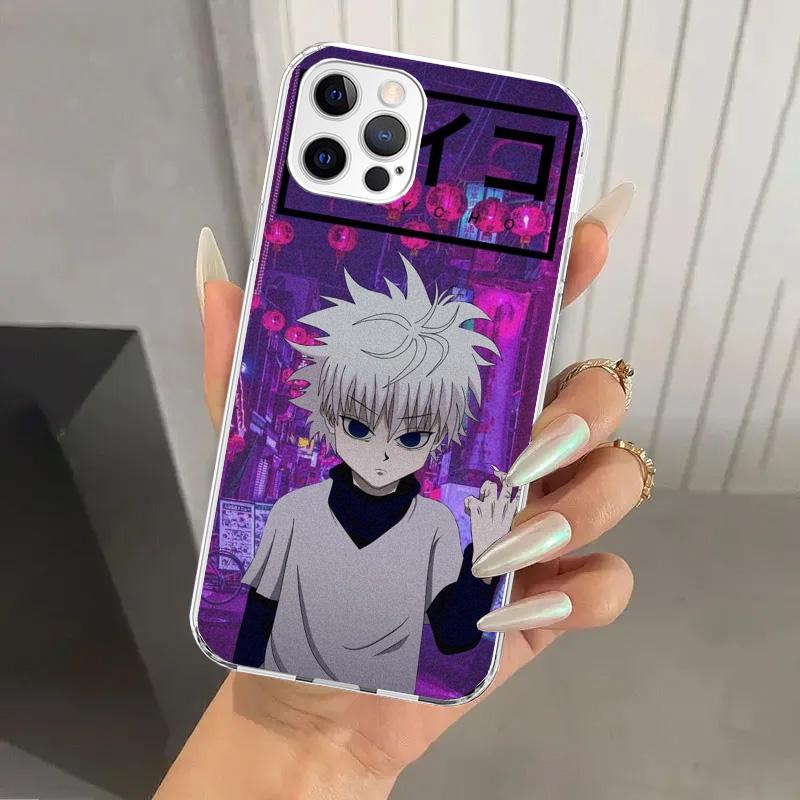 Чехол для телефона Hunter HXH Аниме для Iphone 17 Air 16 15 Plus 14 13 Mini 12 11 Pro Max 16E 7 8 SE 2020 Мягкий Funda Печатный Корпус 17 Air