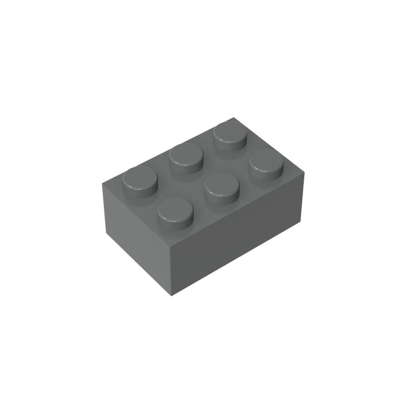 30 шт./лот MOC Запчасти 3002 Кирпич 2x3 Совместимые фигурки Кирпичи DIY Сборка Строительные блоки Частицы Детские Головоломки Игрушки для мозга Подарок
