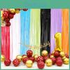 Colorful Rainbow Themed Matte Rain Curtain Party Decoration For Festive Events