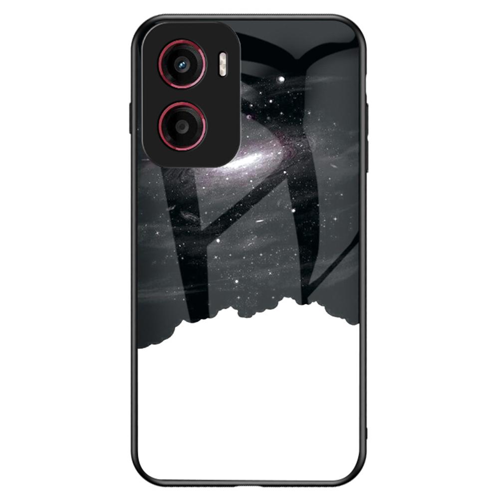 Чехол для Motorola Moto G05 4G с рисунком «Звездное небо», чехол для телефона из закаленного стекла