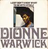7inch Record DIONNE WARWICK - I Just Don't Know What To Do With M NEP44077 Pye Internation 1966 UK Soul/Funk Used