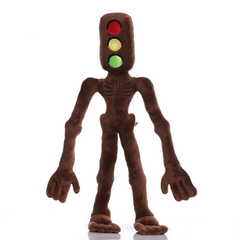 Аниме голова сирены, плюшевые куклы, игрушки, страшные, черные, белые, красные, голова сирены, кошка, арахис, мягкая мультяшная мягкая фигурка, подарки для детей