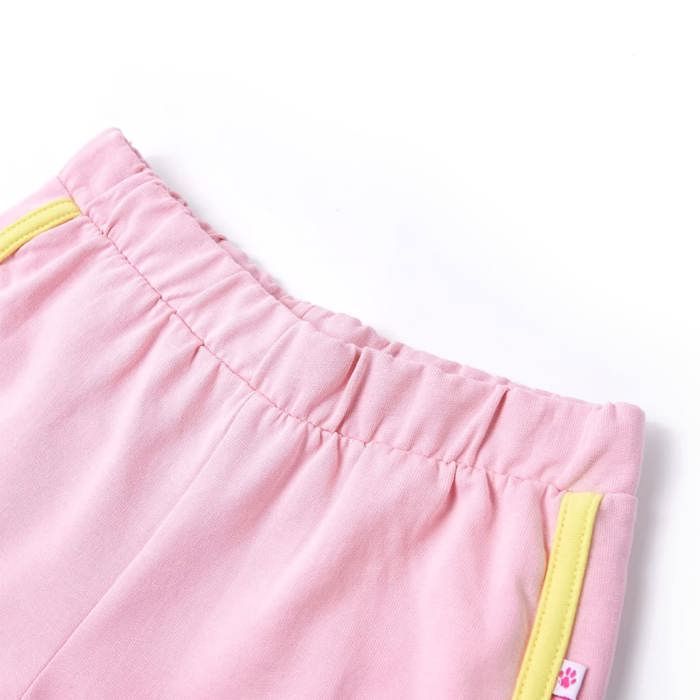 Short pour enfants avec bordure rose vif 92/104/116/128/140