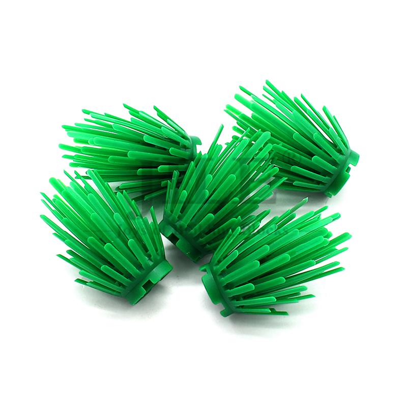 30 шт. Moc Растение Колючий куст 2x2x4 Строительные блоки 6064 Садовая трава DIY Кирпичи Совместимые с цветами Деревьями Детали джунглей Игрушки