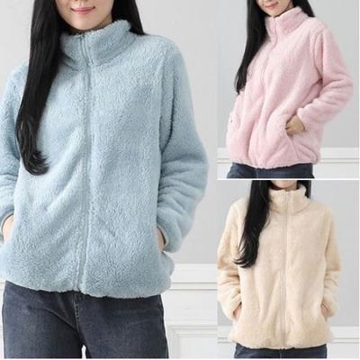 Флисовые куртки Плюс Флисовые теплые зимние куртки для женщин Новые рубашки с длинными рукавами Кардиганы Уличные женские пальто