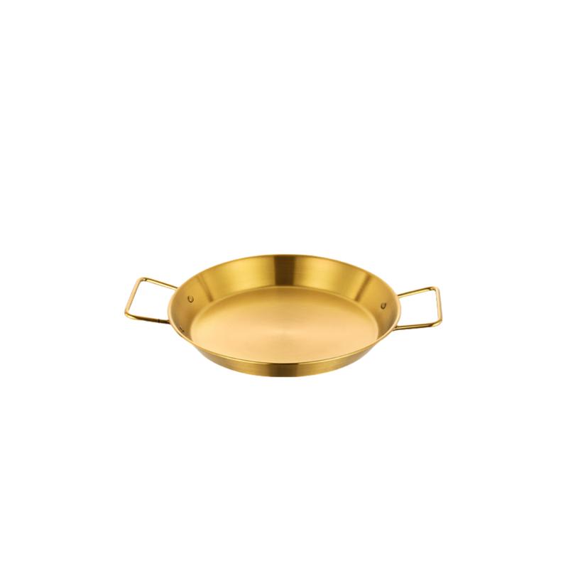 Плоская сервировочная миска Leinuo из нержавеющей стали