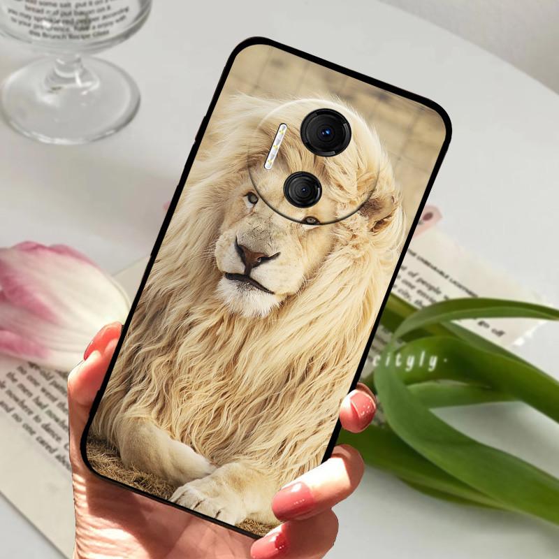 Чехол для DOOGEE X97 Pro Ударопрочный Мягкий ТПУ Силиконовый Чехол для Телефона Для DOOGEE X97 Pro Funda X 97 Pro X97Pro Capa Кошка Волк Мультяшный