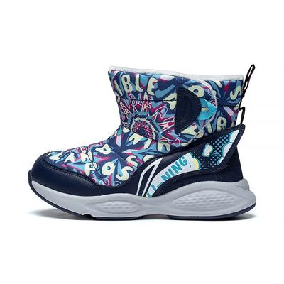 Подкладка Детская спортивная обувь для повседневной носки с рисунком для вождения на снегу, теплая повседневная обувь для детей YKNS100-35