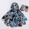 180 * 90cm Summer Women'S New Medium To Long Scarf Shawl Breathable Sunscreen Fashionable Versatile Premium Silk Scarf