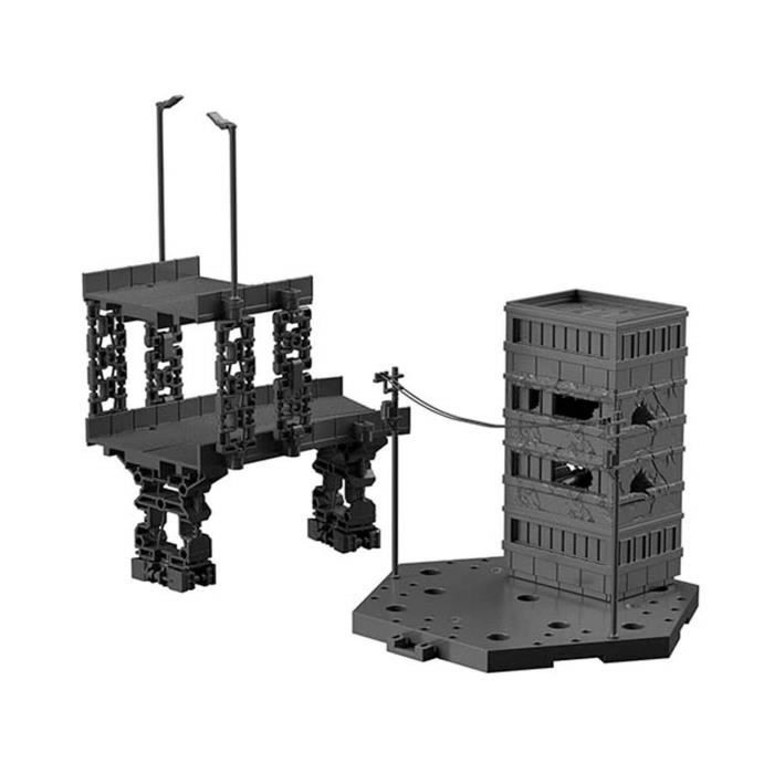 Socle Gundam Gunpla - BANDAI - Action Base - Personnalisation - 1/144 - Blanc