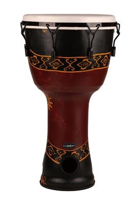 Suzuki GMP Djembe 14 дюймов. Воздушное отверстие в нижней части барабана резонирует даже при игре на полу Brown ESP14TU-8C!