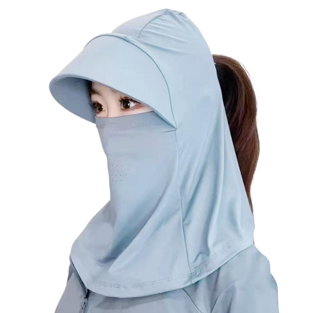 Новая солнцезащитная шляпа для женщин летом, защита шеи, комплексная езда на велосипеде, шляпа, защита, Ma E8U4