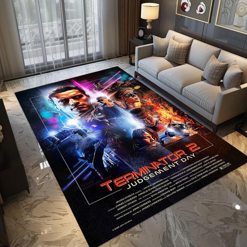 Judgment Day: Terminator's Legacy carpet Doormat floor mats Office chair cushion Art Room
