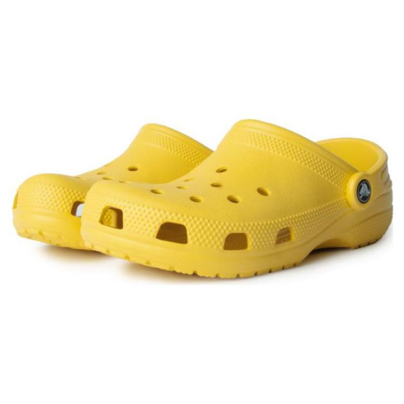 Crocs Классические клоги EVA Удобные Нескользящие Прочные Клоги Унисекс Желтые