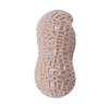 Dog Squeaky Toy Teeth Grinding Bite Resistant Simulation Peanut Shape Puppy Chewing Toy for Teddy