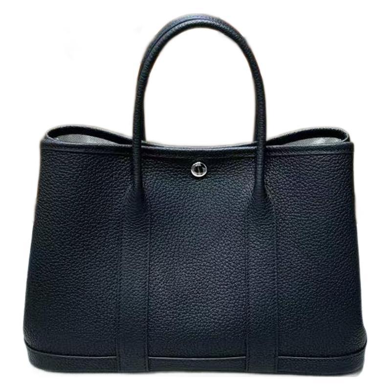 Садовая сумка-тоут из коровьей кожи 30 см - Универсальная ручная и наплечная сумка-мессенджер 2024