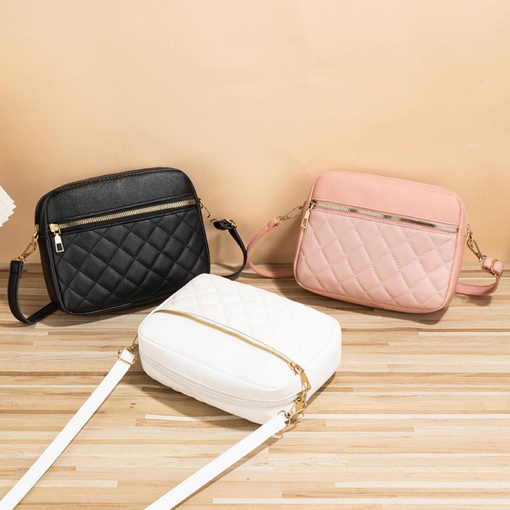Ladies Exquisite Bags Women's Summer Solid Color Handbag Versatile PU Crossbody Shoulder Bag Small Messenger Bags