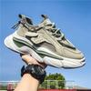 Dad's Spring 2025 Men's Breathable Trendy Thick-Soled Running Sneakers Casual Shoes