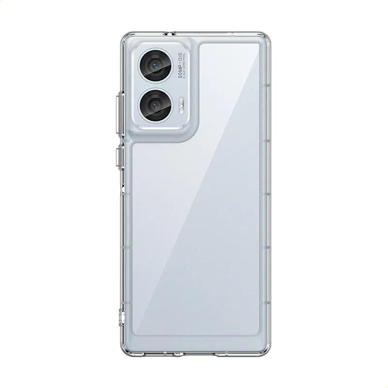 Phone Case For Motorola Moto Edge 50 Fusion , Clear Transparent Phone Case Cover For Motorola Moto Edge 50 Fusion