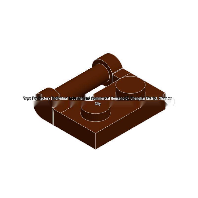 Односторонняя шарнирная пластина 1x2 с ручкой - Детали строительных блоков 48336 Совместимый адаптер