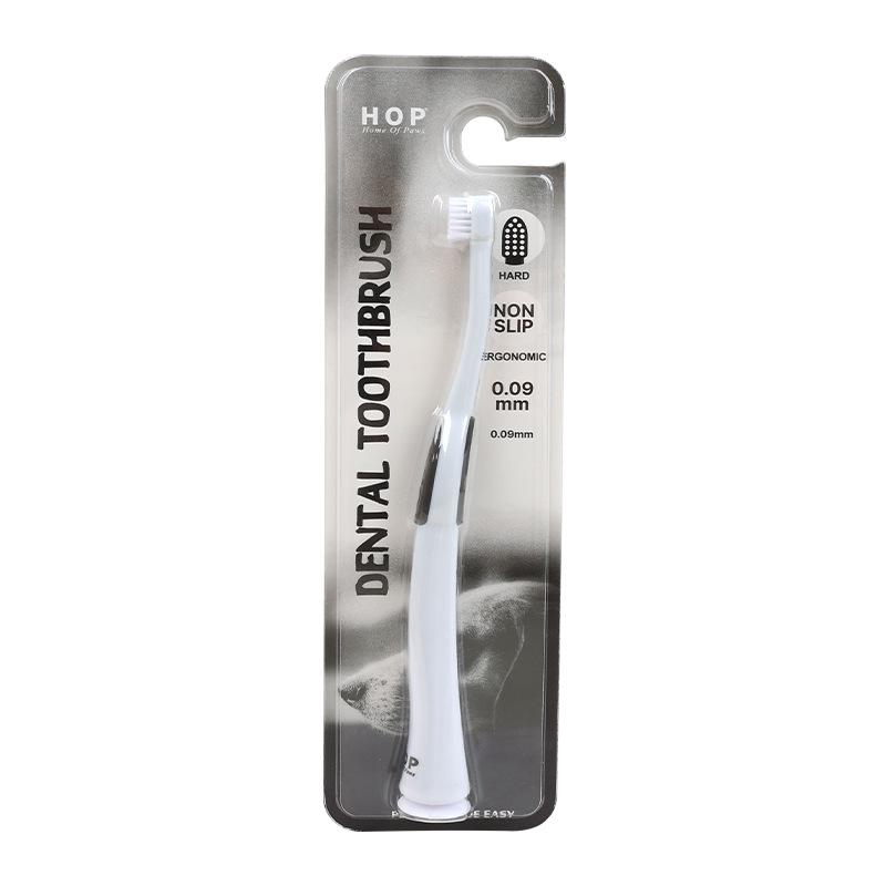 Набор для ухода за полостью рта домашних животных: Набор зубных щеток для кошек с маленькой головкой и пальчиковой щеткой - Щетина высокой плотности