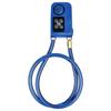 Y787 Умный замок-сигнализация Противоугонная цепь-замок для ворот велосипеда Синий