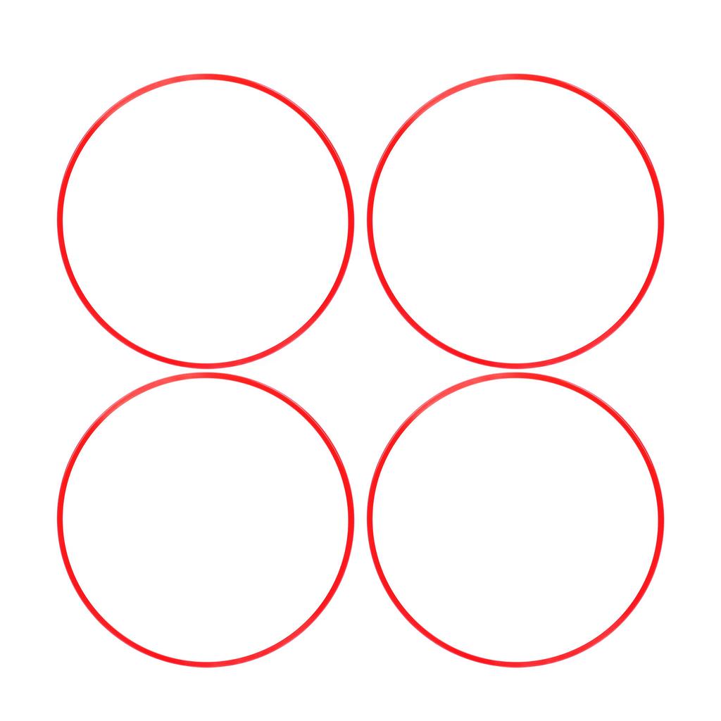 4Pcs Wheel Rim Protector Aluminum Alloy Scratch Resistant Car Rims Protection Decorative Ring for 19 Inch Hub Red