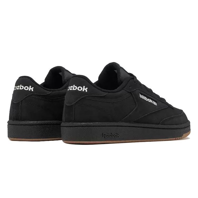 Reebok Club C 85 Comfortable Versatile Retro Casual Shoes Low Top Skate Shoes Unisex Sneaker Black 100074449