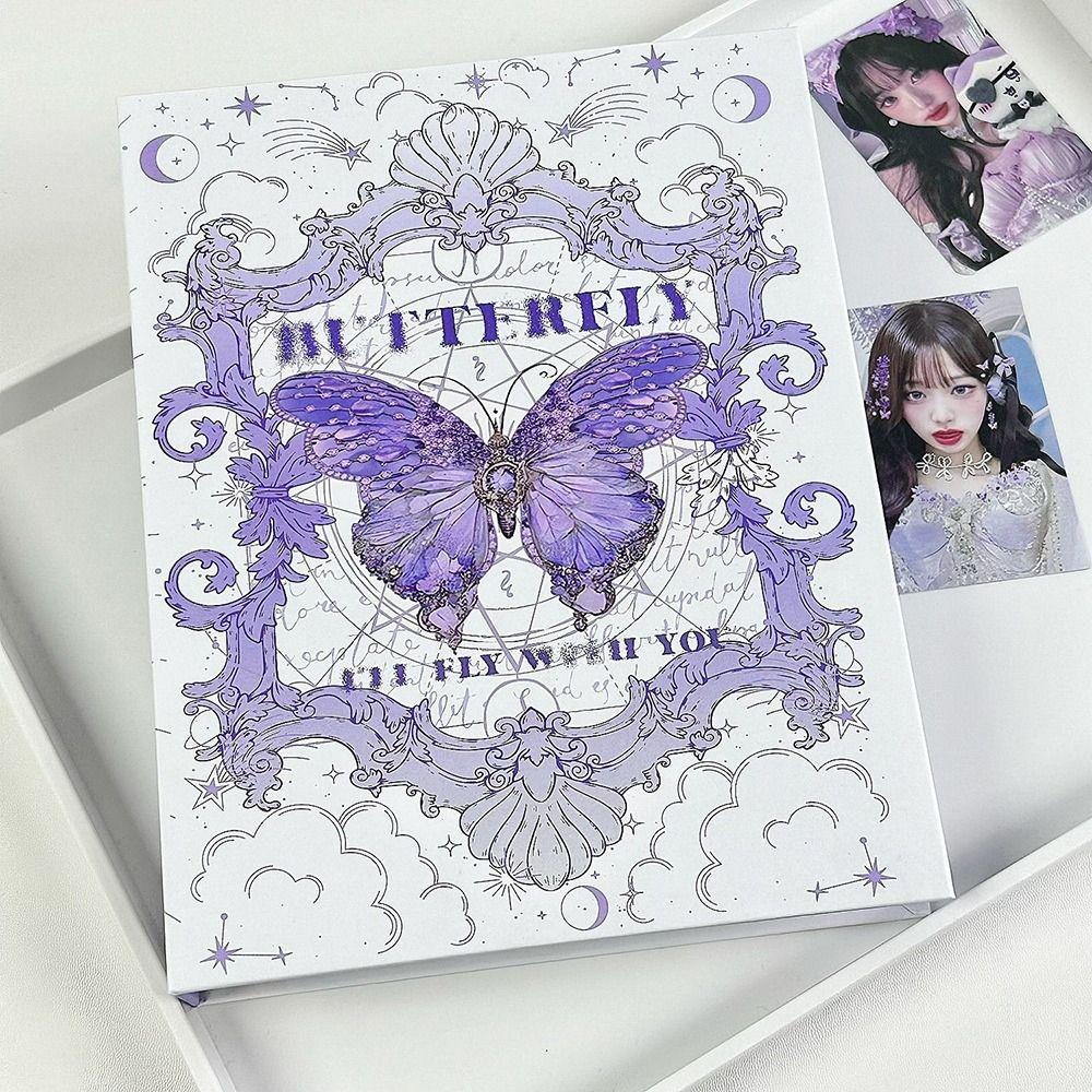 Фотоальбом серии «Бабочки» А5 Коллекция фотокарточек Книги INS Альбом с отрывными листами Подарочный