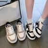 Весна и Осень Новая Модная Толстая Подошва Повседневная Женская Спортивная Обувь Белая Беговая Женская Обувь Вулканизированная Обувь для Студентов