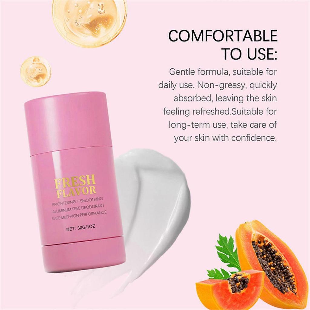 Odor Neutralizing Deodorant Stick For Women Natural Ingredient Smooth Underarm Texture Sweet Fragrances Multicolor