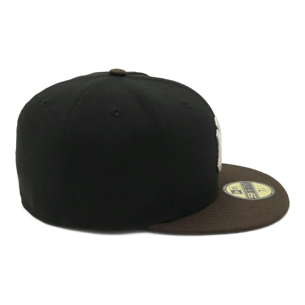 Кепка New Era 59FIFTY двухцветная эксклюзивная ONSPOTZ NY BlackWalnut 7 59Fifty двухцветная расцветка Черный Орех Mlb New York Yankees
