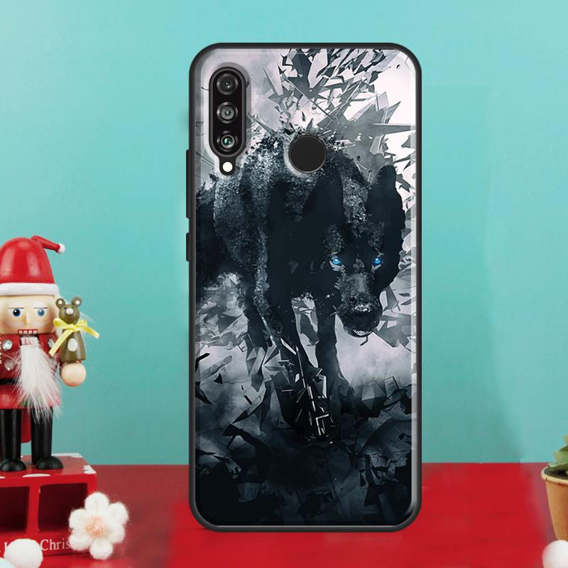 Wolf Howls Art For Huawei Nova 9 10 SE 12i 12s 11i 8i Y90 Y60 Y70 Y72 Y73 Y61 Y91 P60 Pro P30 P40 Lite Case