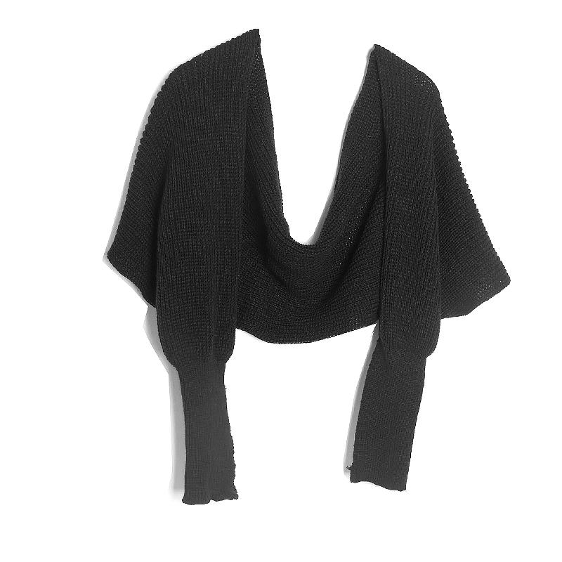 1Pcs Scarf Neck Scarf Sleeve Scarf Wear A Scarf Knitted Scarf